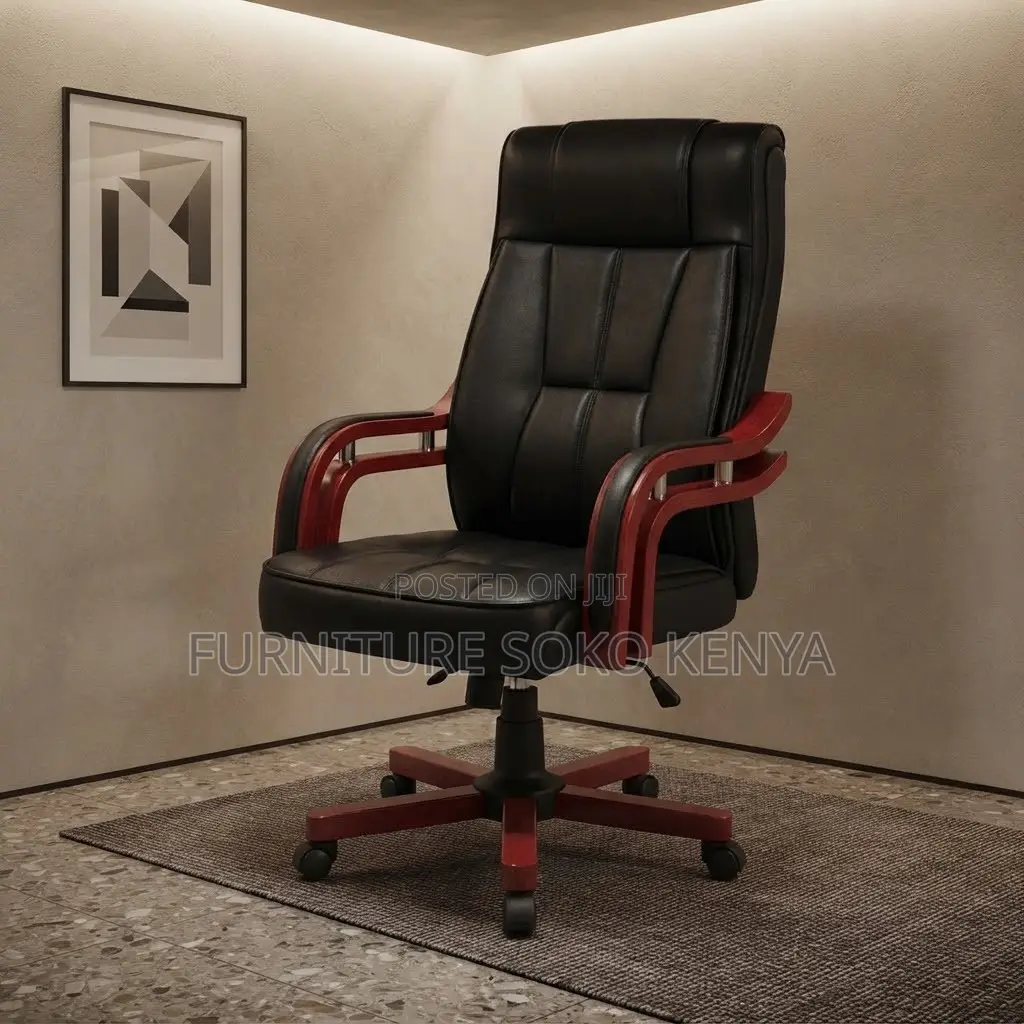 Office Chairs; High Back Leather Bliss Task Executive Chair