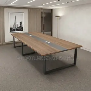 Boardroom Table; 2.4 Meter 8-10 Seater Office Boardroom Table