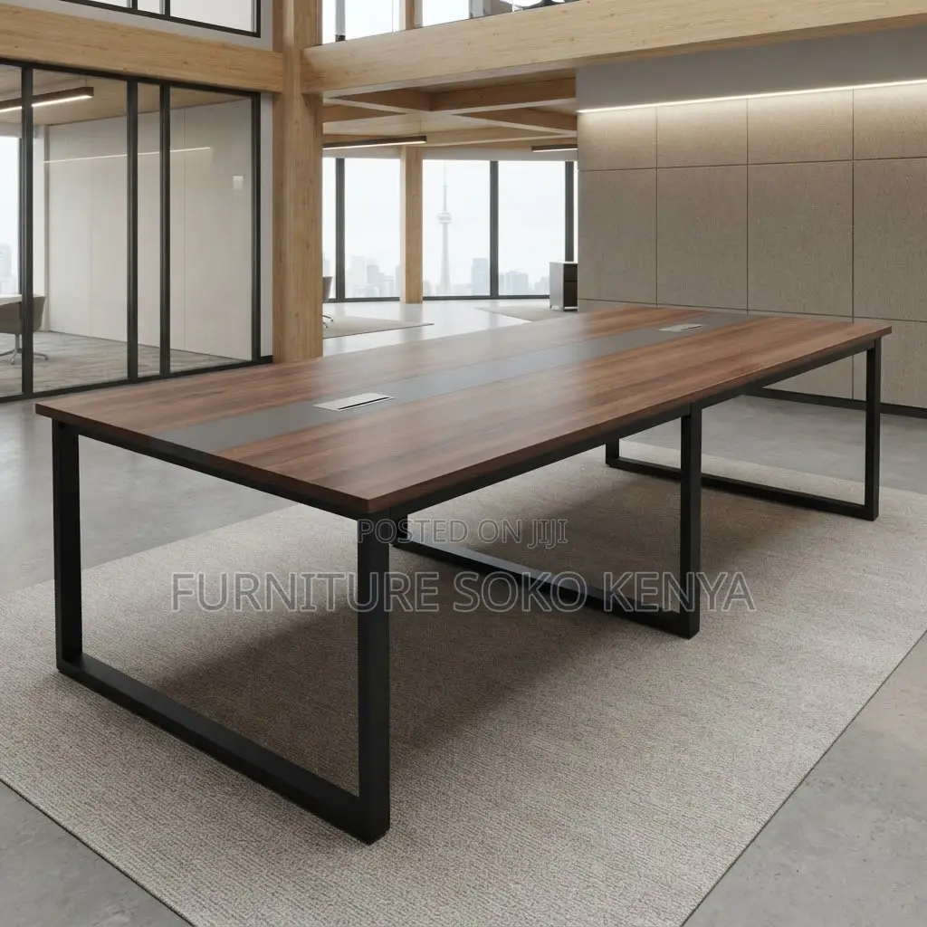 Boardroom Table; 2.4 Meter 8-10 Seater Office Boardroom Table