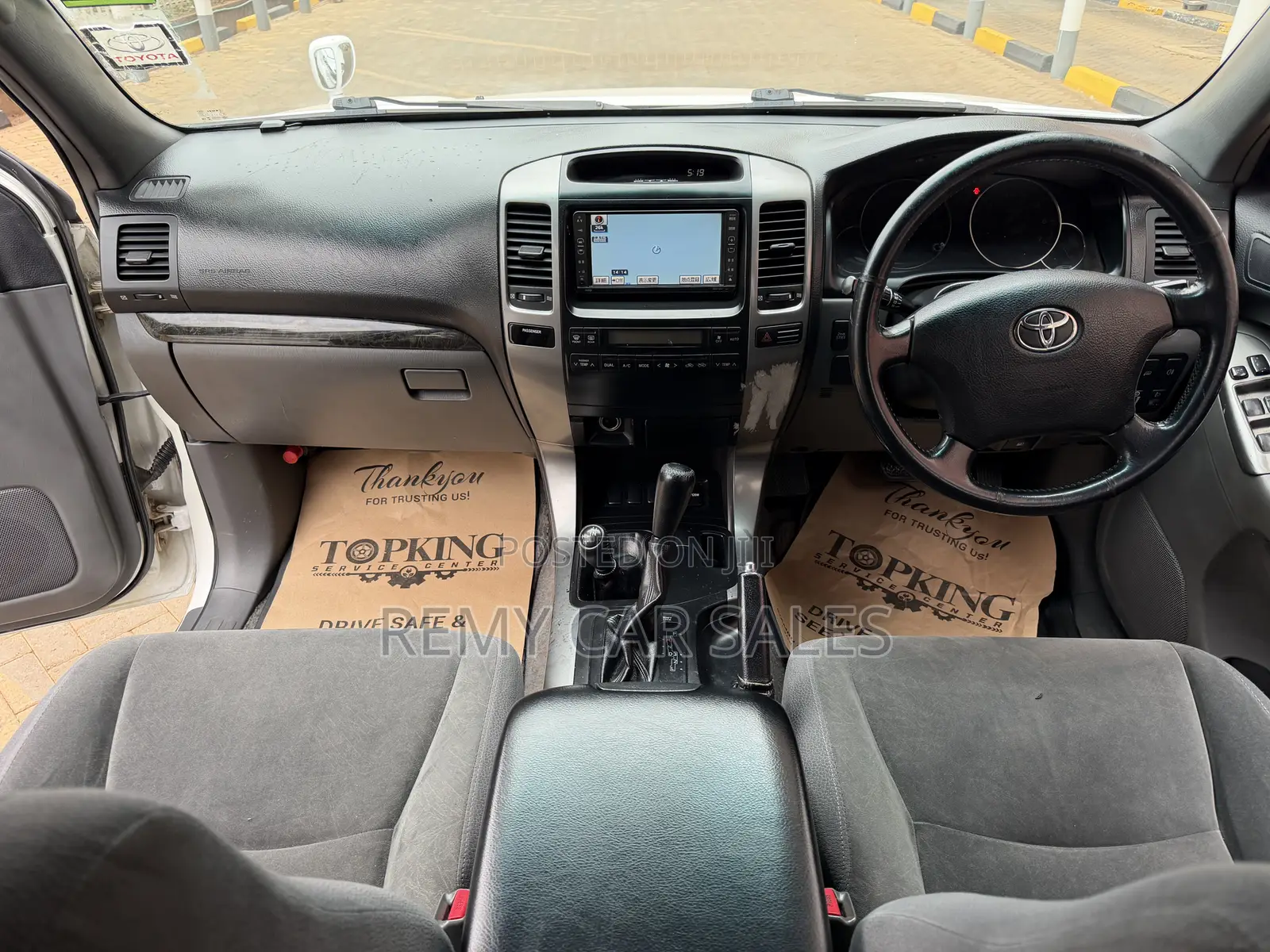 Toyota Land Cruiser Prado 2008 White