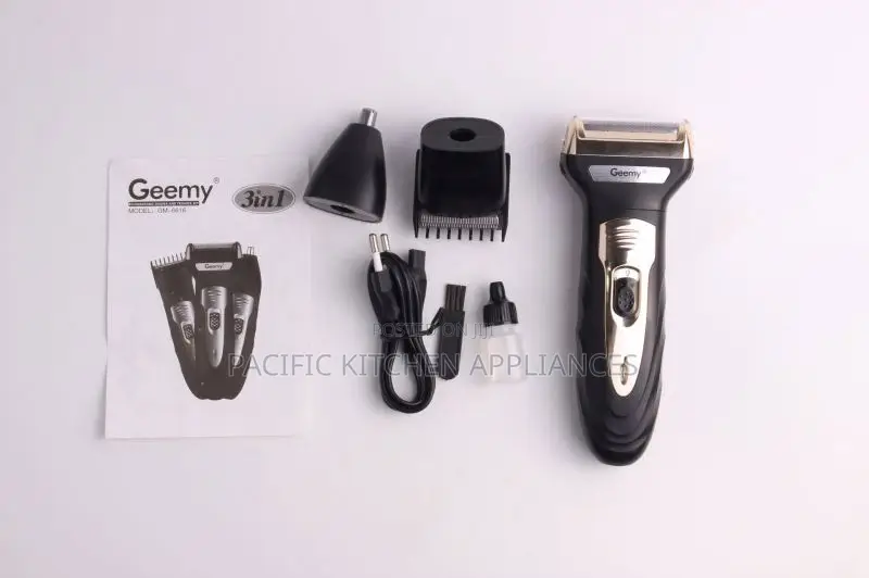 GEEMY 3 in 1 Professional Nose Trimmer Shaver Cordless Hair Trimmer