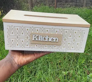 Bamboo Serviette Holder - Kitchen Decor