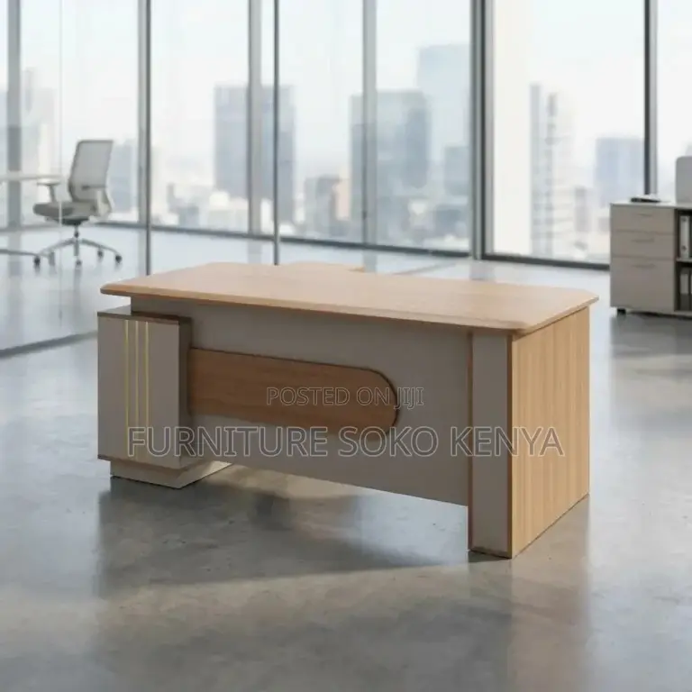 Office Desk; 1.6M Modernized Executive Office Desk