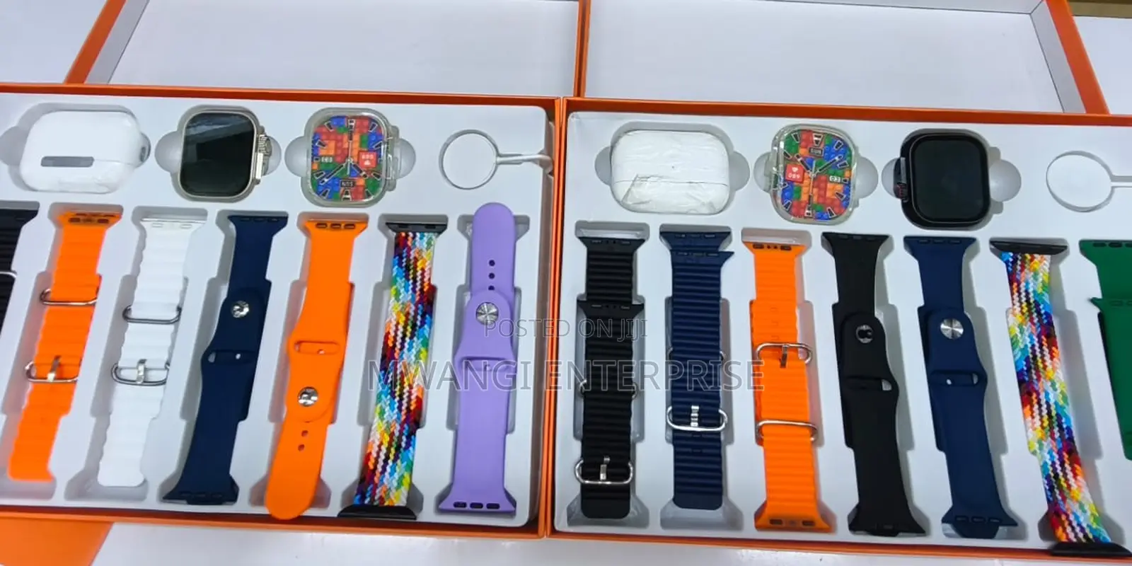 T900 Ultra2 Smart Watch Set - 7 Straps & Earphones