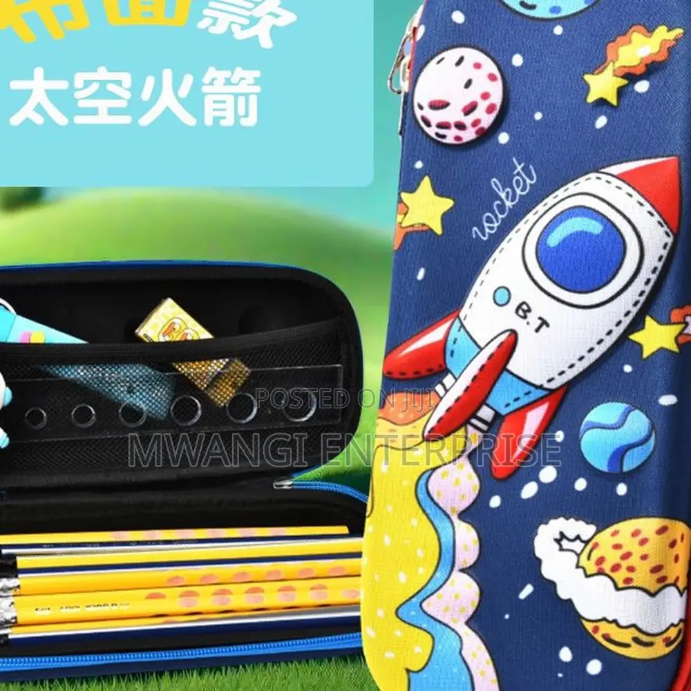 3D Fidget Pencil Pouch - Push Bubble Case