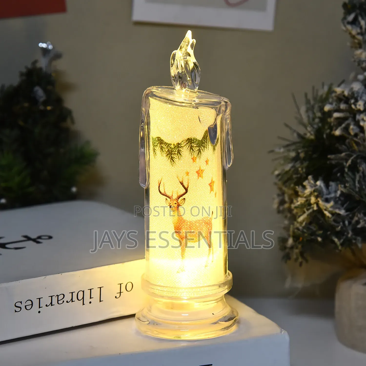 LED Flameless Christmas Candles