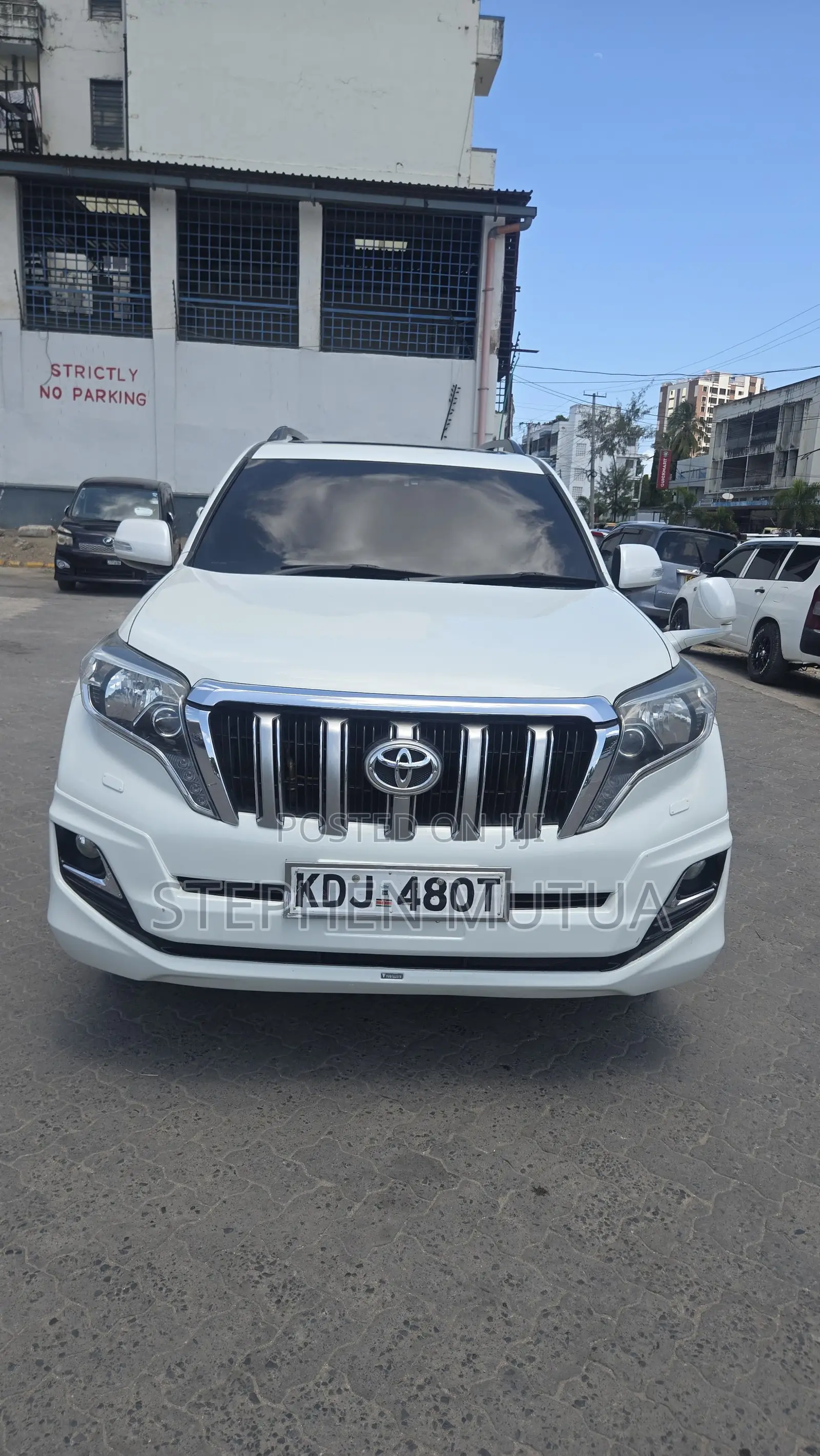 Toyota Land Cruiser Prado 2.8 D-4D 2016 White