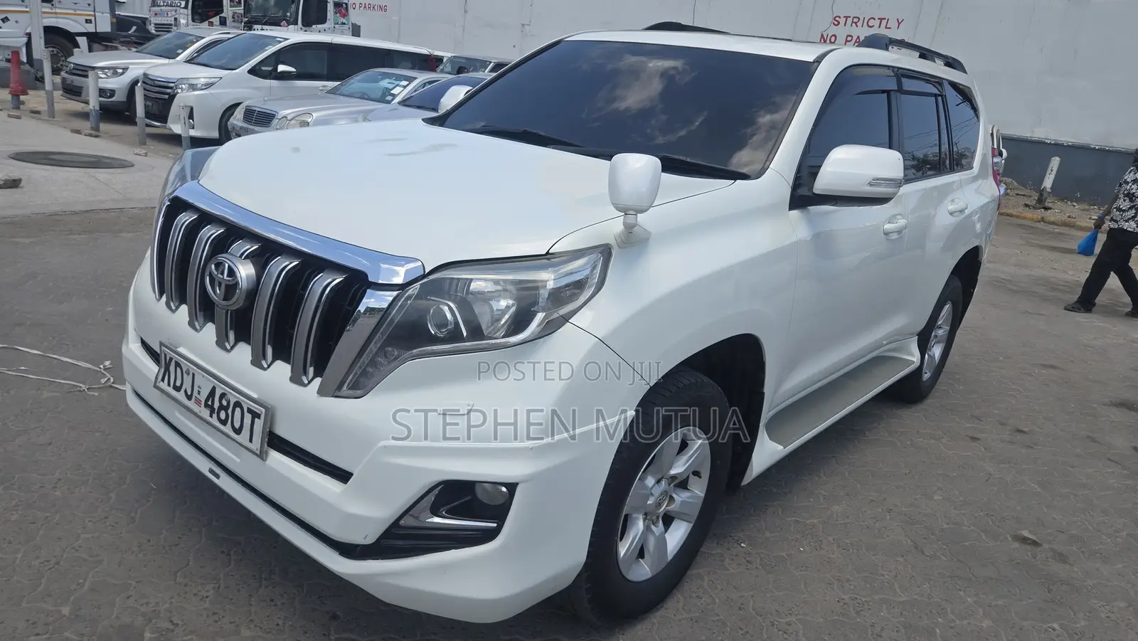 Toyota Land Cruiser Prado 2.8 D-4D 2016 White