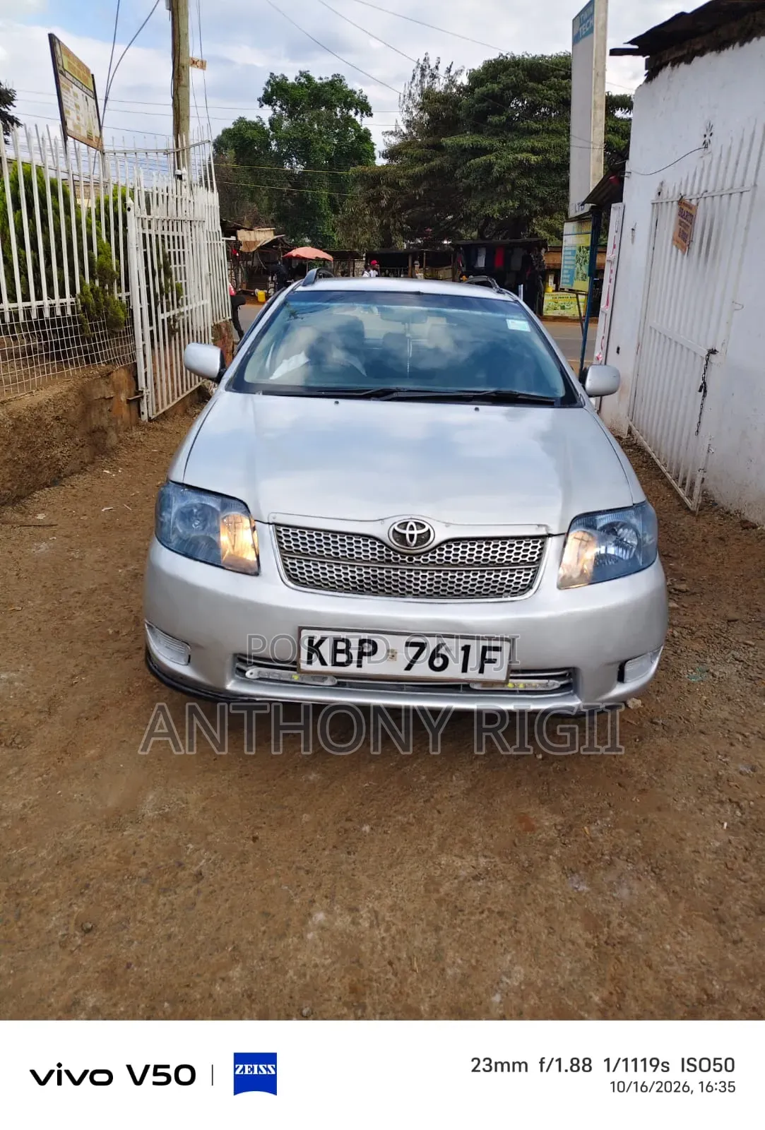 Toyota Corolla Fielder 1.8 Petrol FWD 2006 Silver