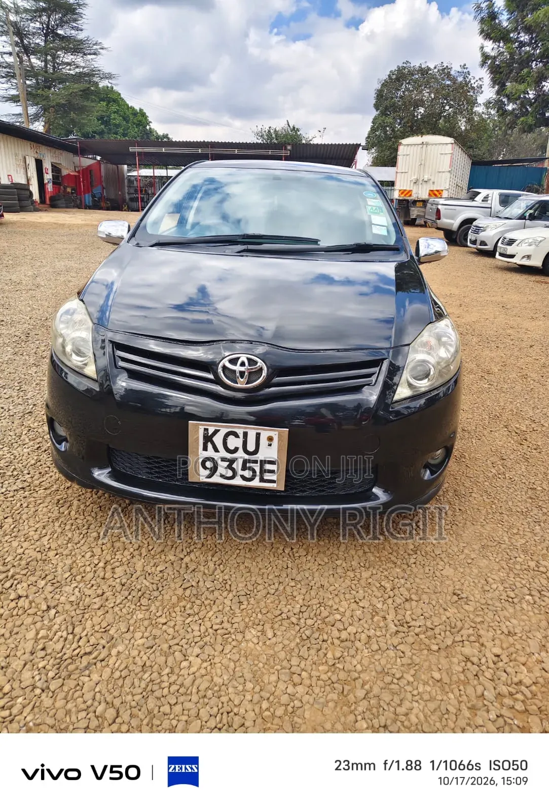 Toyota Auris 2012 Black