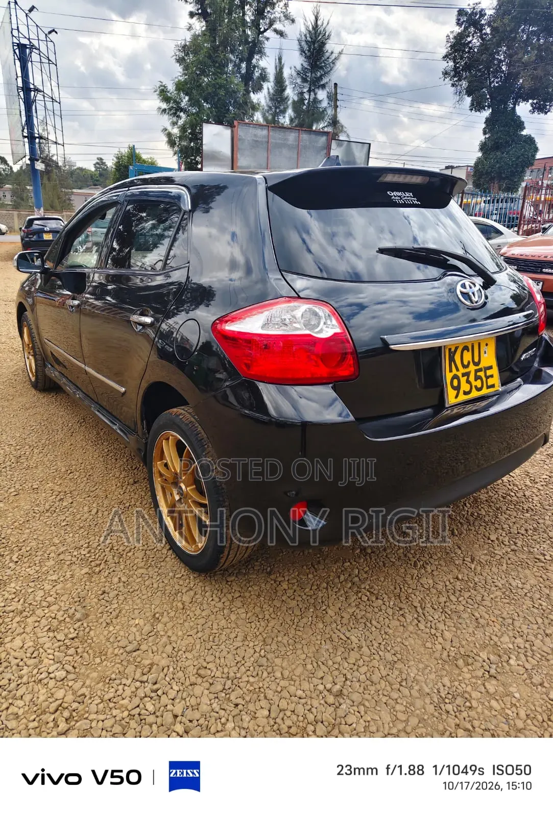 Toyota Auris 2012 Black