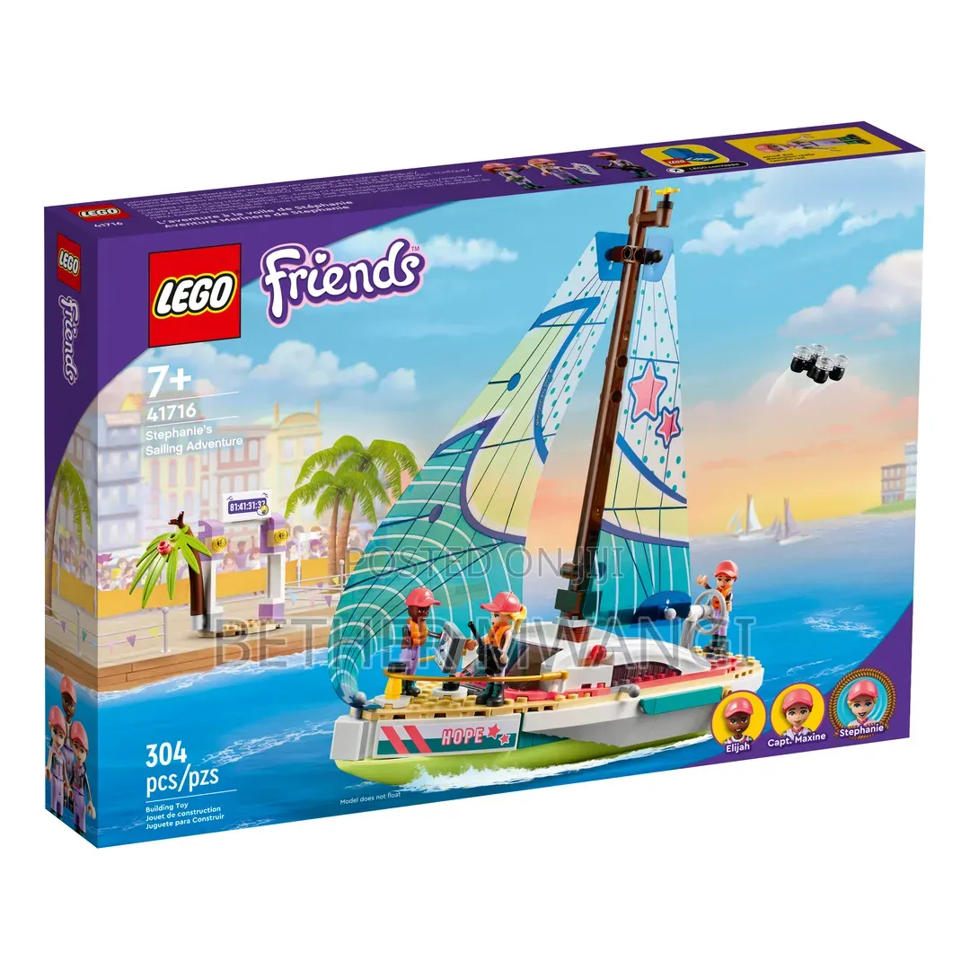LEGO Friends Stephanie’s Sailing Adventure 41716 Building Kit in Kenya