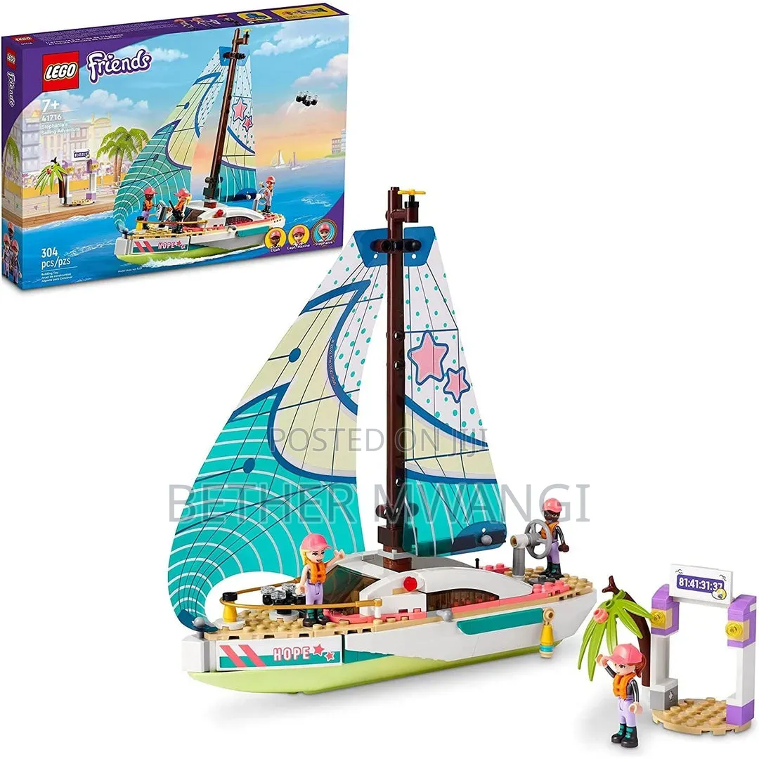 LEGO Friends Stephanie’s Sailing Adventure 41716 Building Kit in Kenya