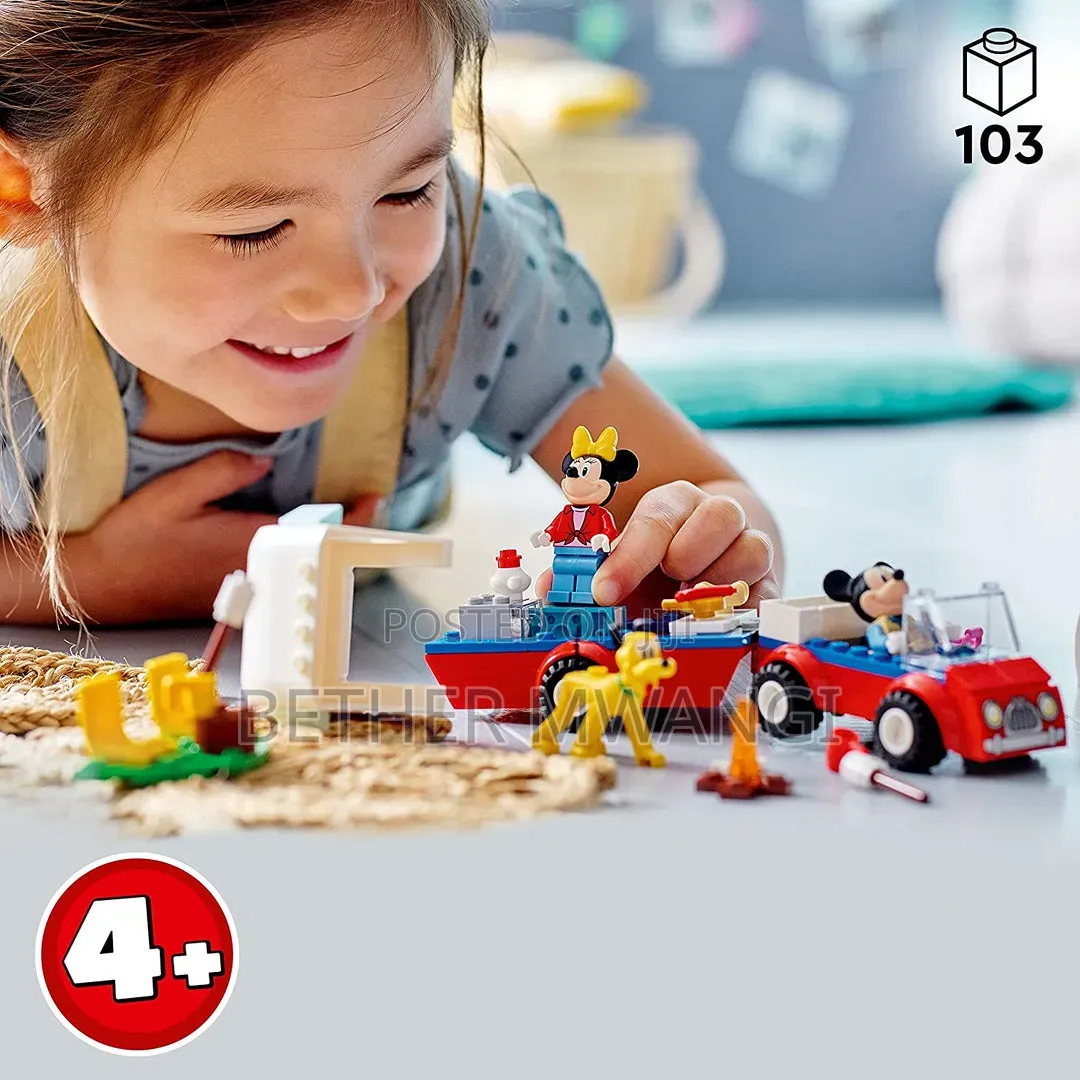 Disney Mickey Mouse and Minnie Mouse’s Camping Trip 10777 Building Kit