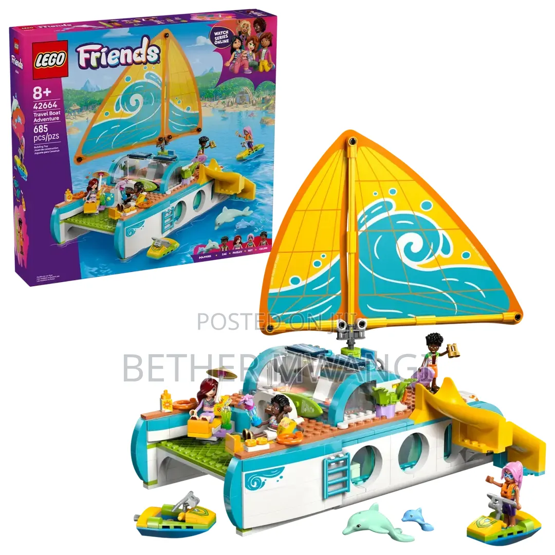 LEGO Friends Travel Boat Adventure, Kids’ Building Kit in Kenya