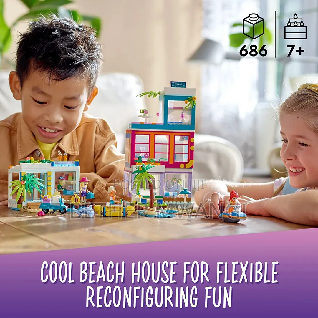 LEGO Friends Vacation Beach House 41709 Building Kit