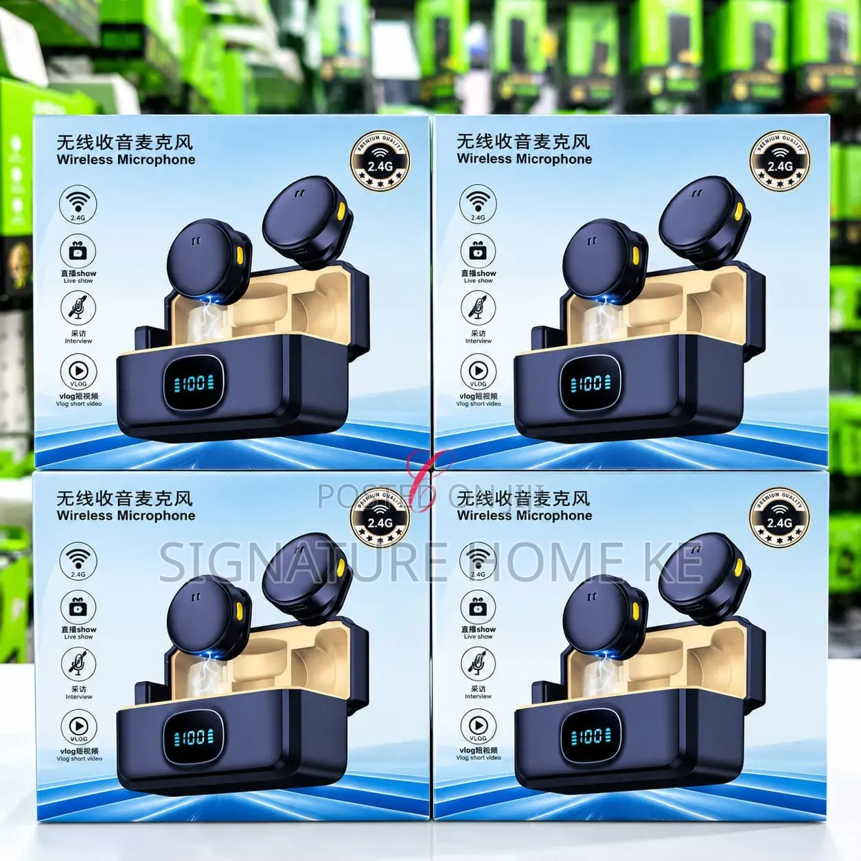 Q8 Wireless Microphone With Type C Connector