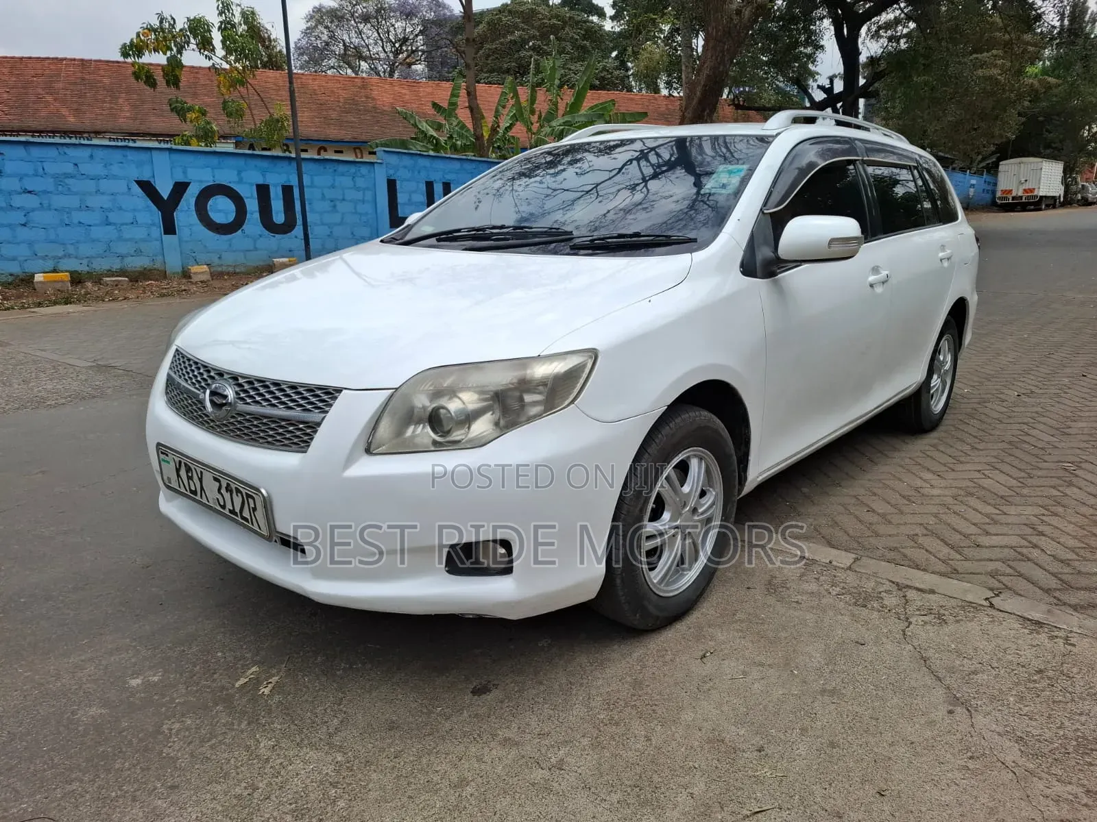 Toyota Corolla Fielder 2007 White