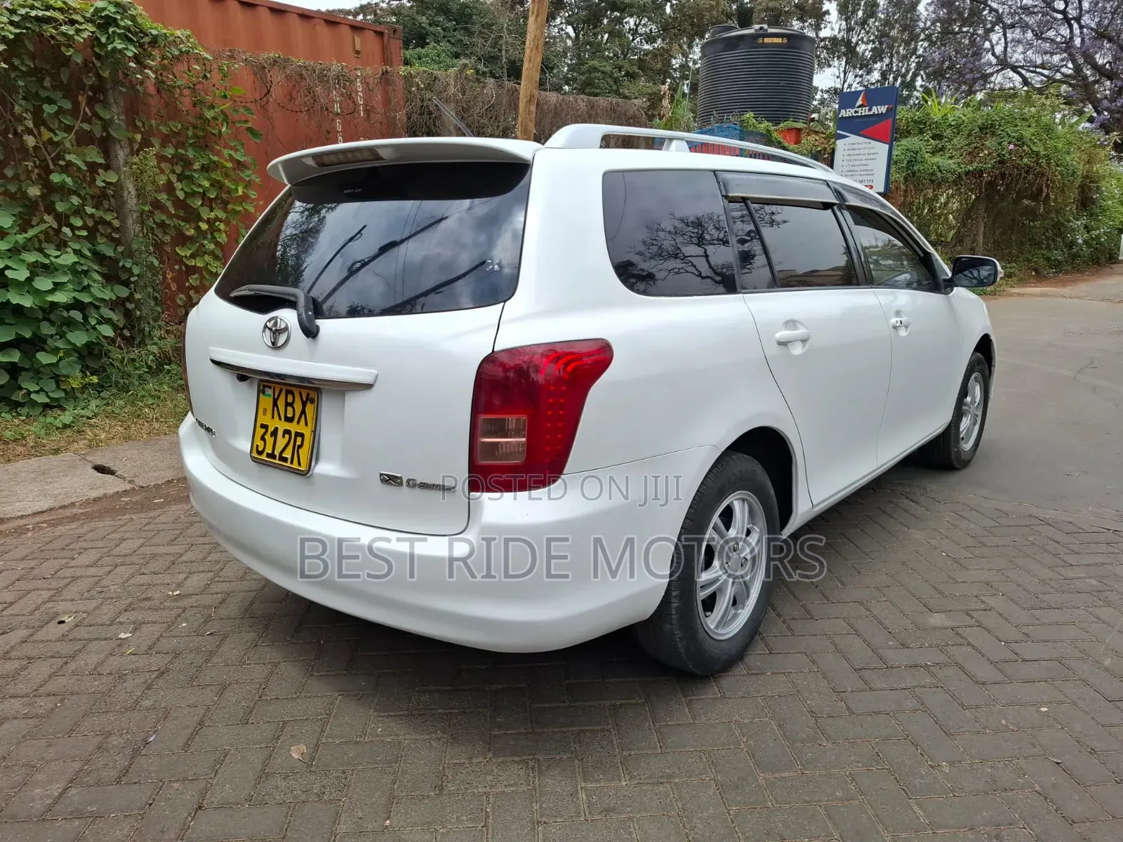 Toyota Corolla Fielder 2007 White