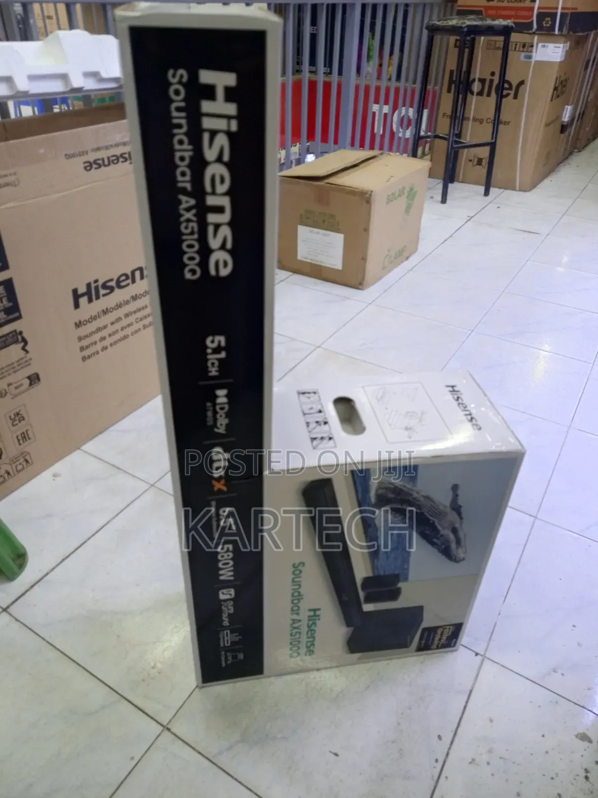 Hisense AX5100Q 580W 5.1-Channel Dolby Atmos Soundbar