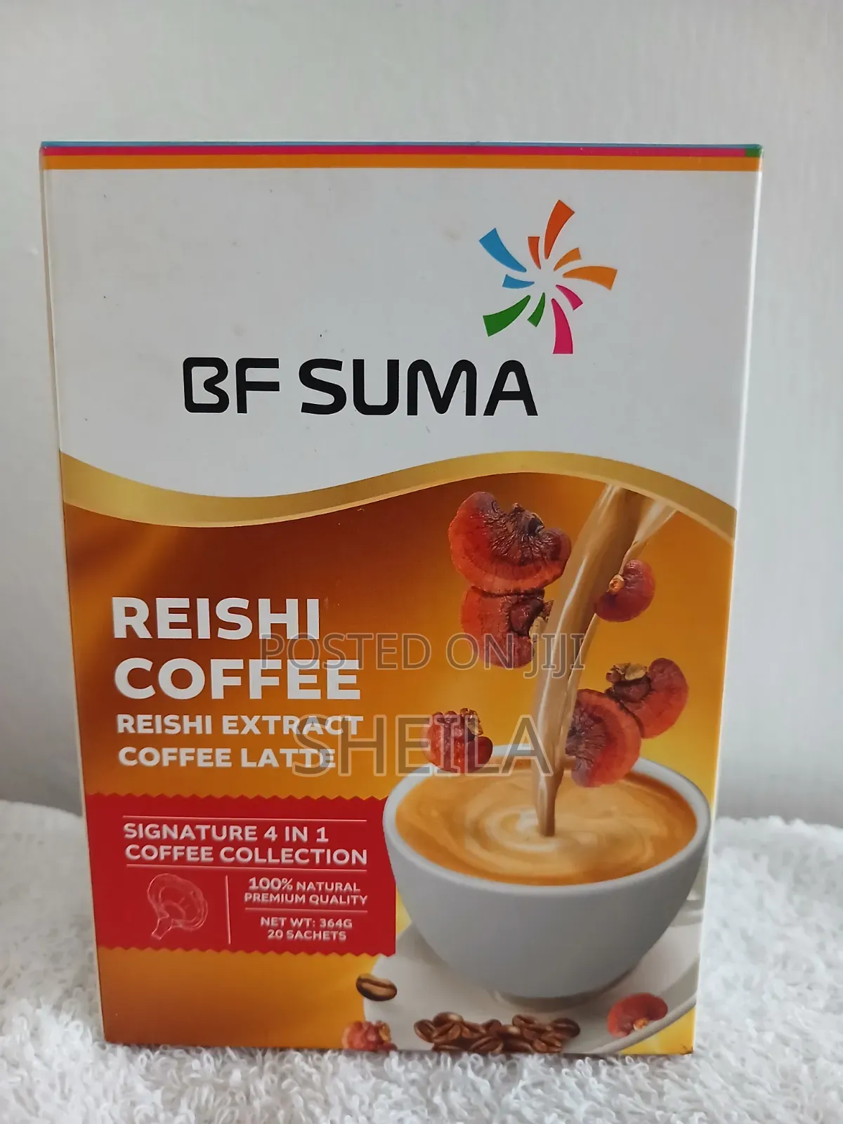 RESHI COFFEE, With Mushroom & Ganodema Extract.