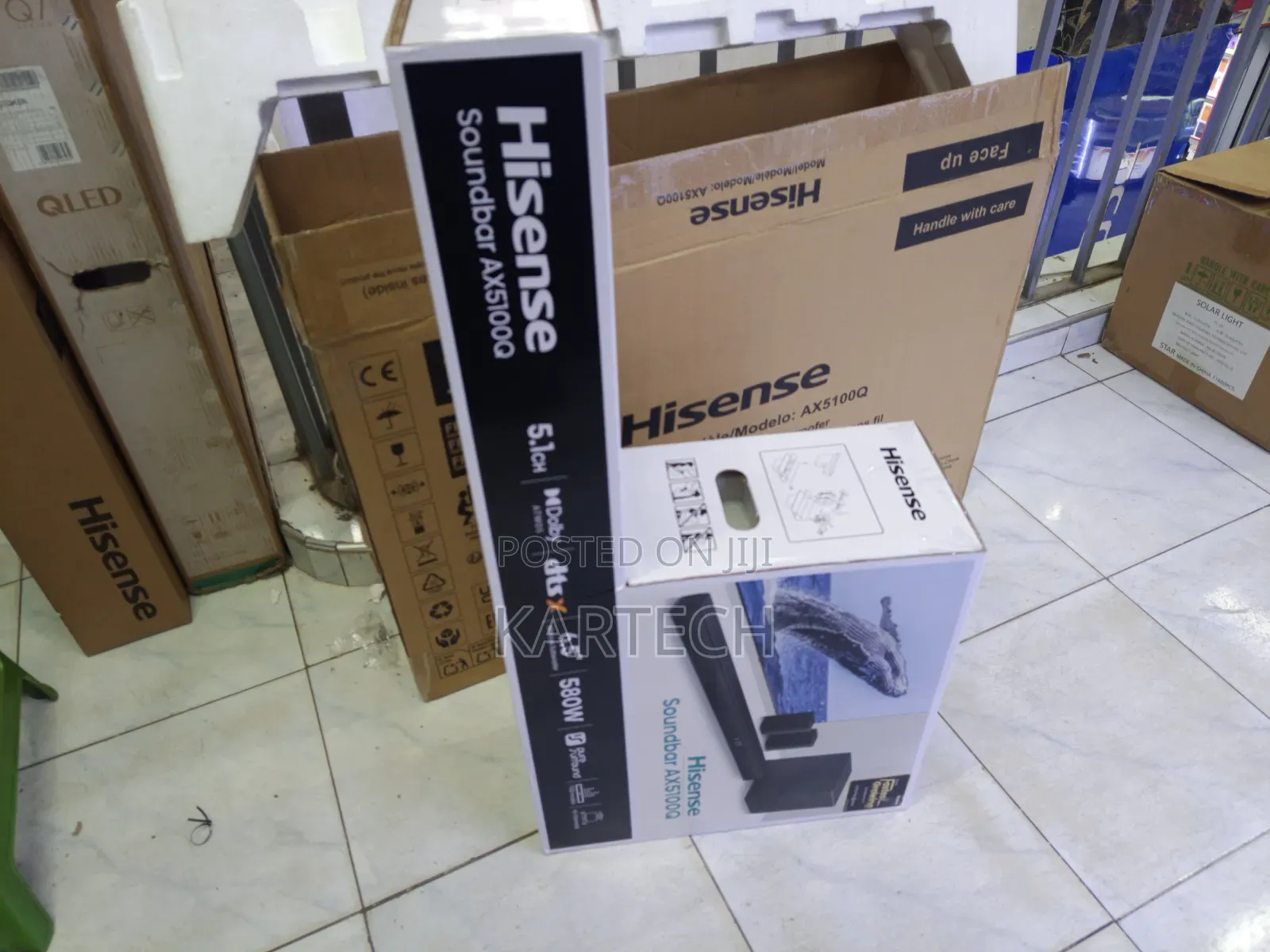 Hisense 5.1CH AX5100Q 580W Powerful Surround Sound Home Theatre