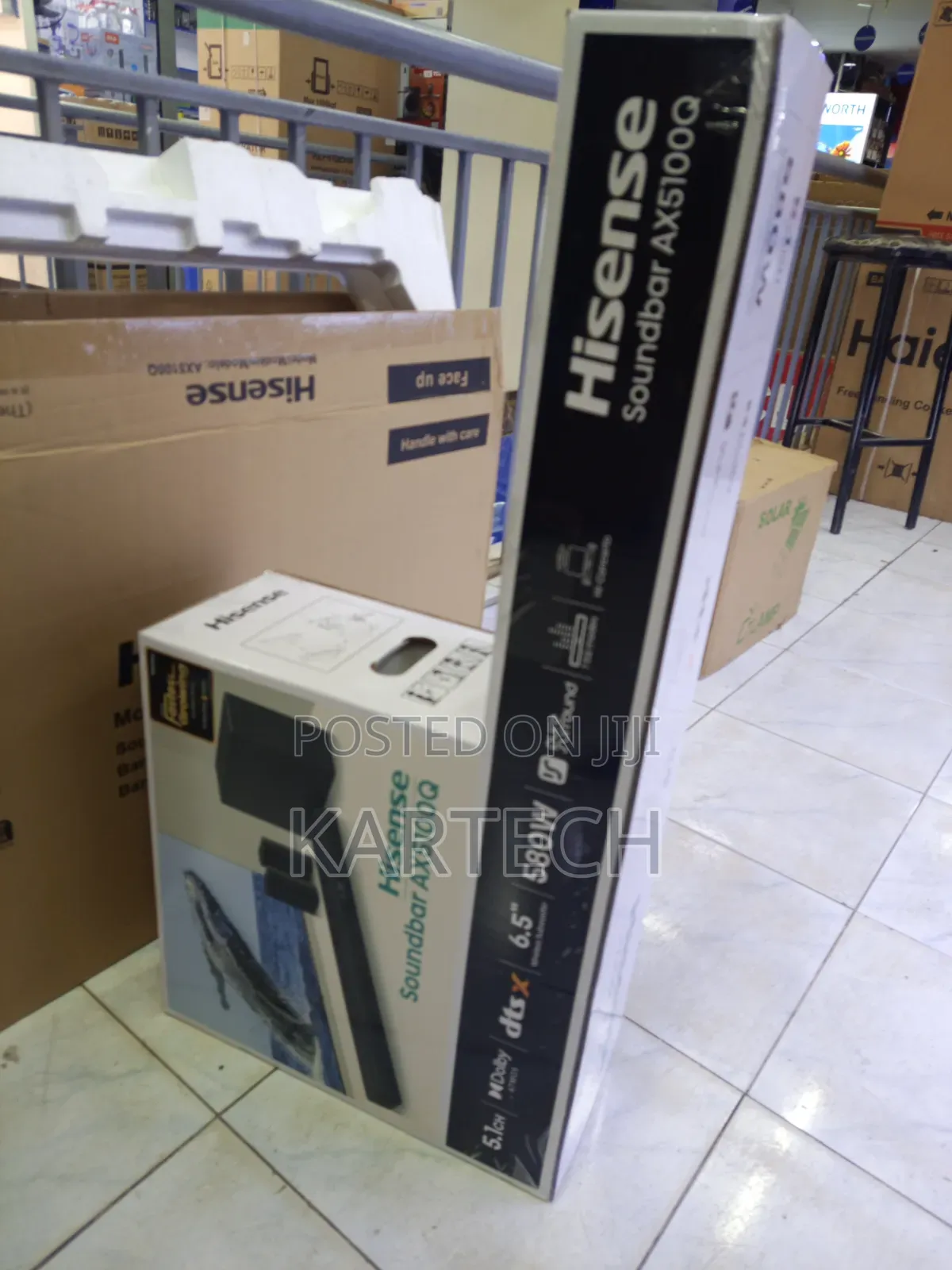Hisense AX5100Q Dolby Atmos TV Soundbar With Deep Bass