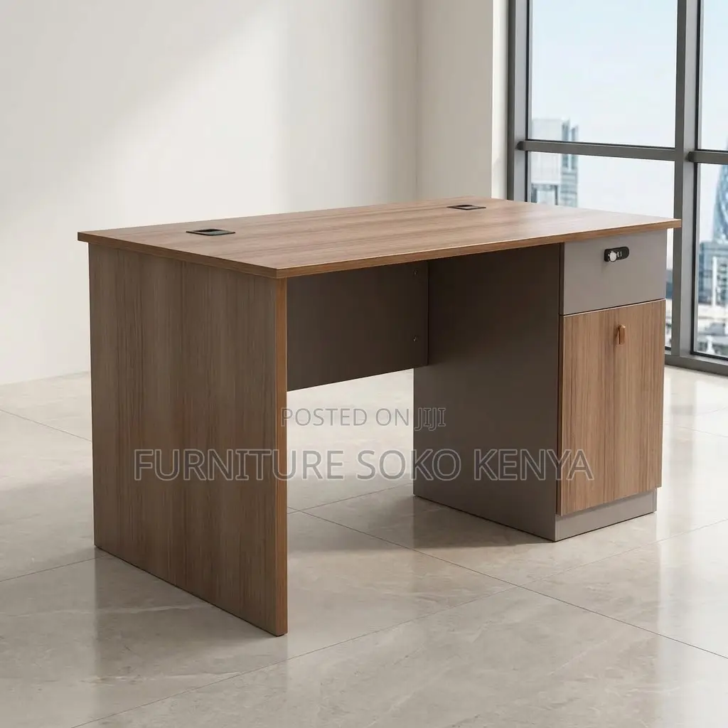 Office Desk; Hardwood 1400mm Executive Advanced Desk