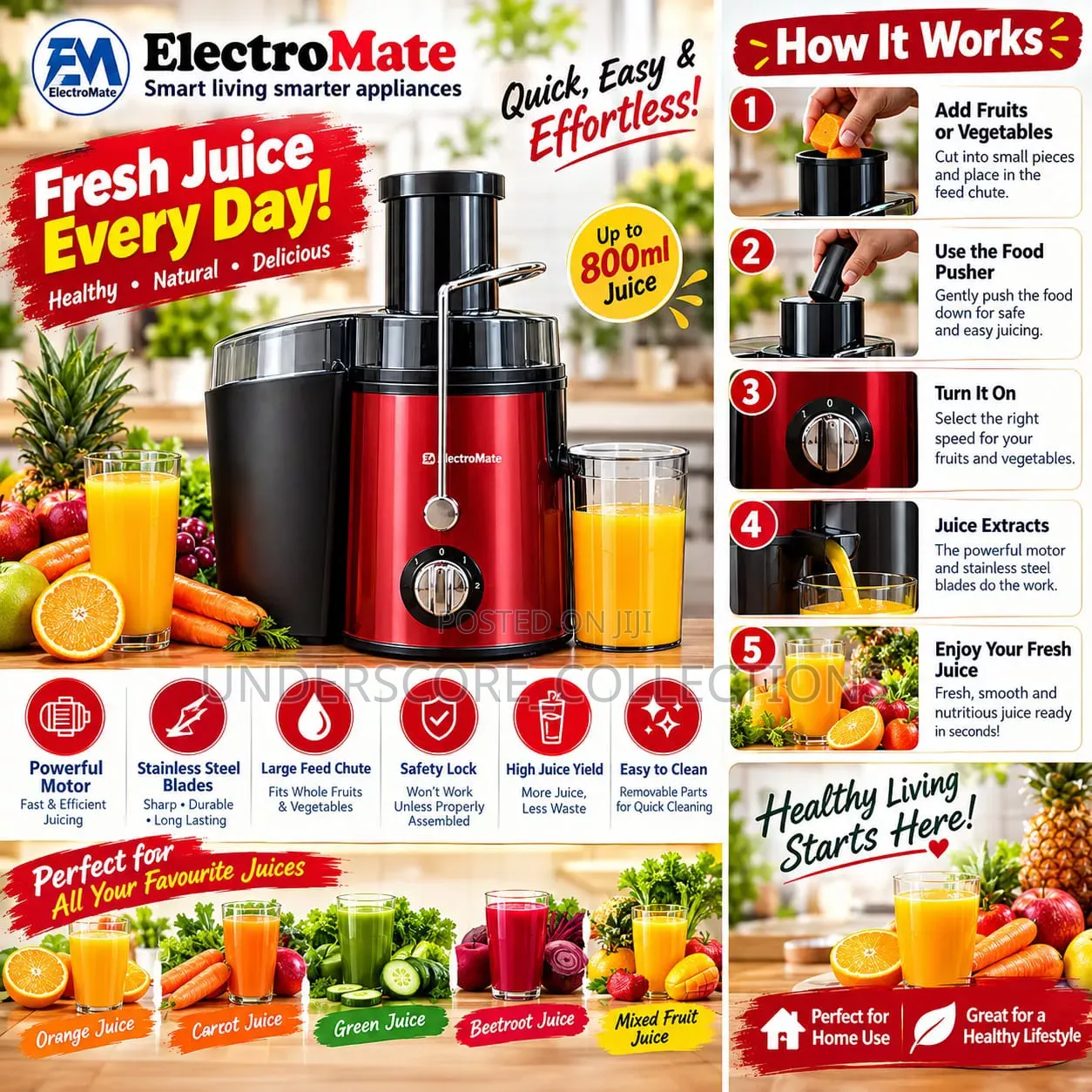 Electromate Juicer/Extractor