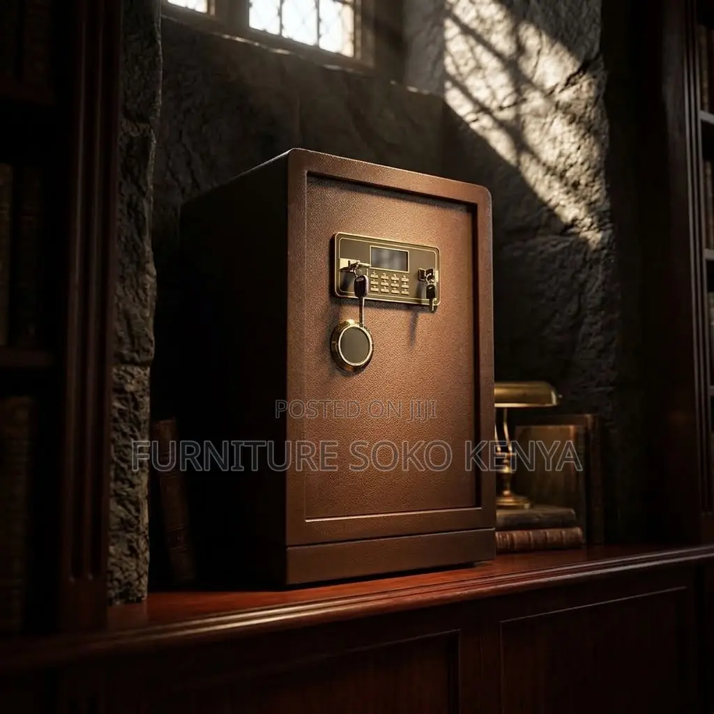 Office Safe : Heavy-Duty Digital and Key-Locked Fireproof Safe