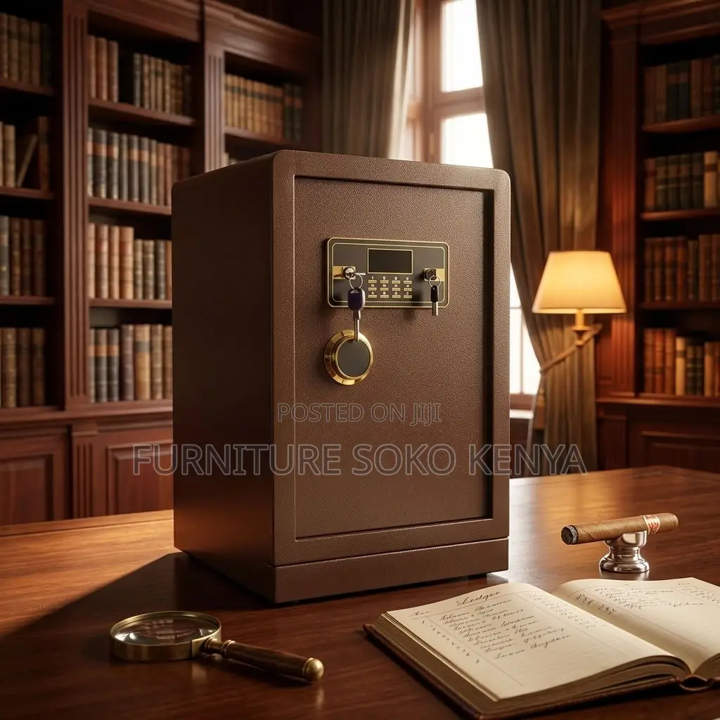 Office Safe : Heavy-Duty Digital and Key-Locked Fireproof Safe