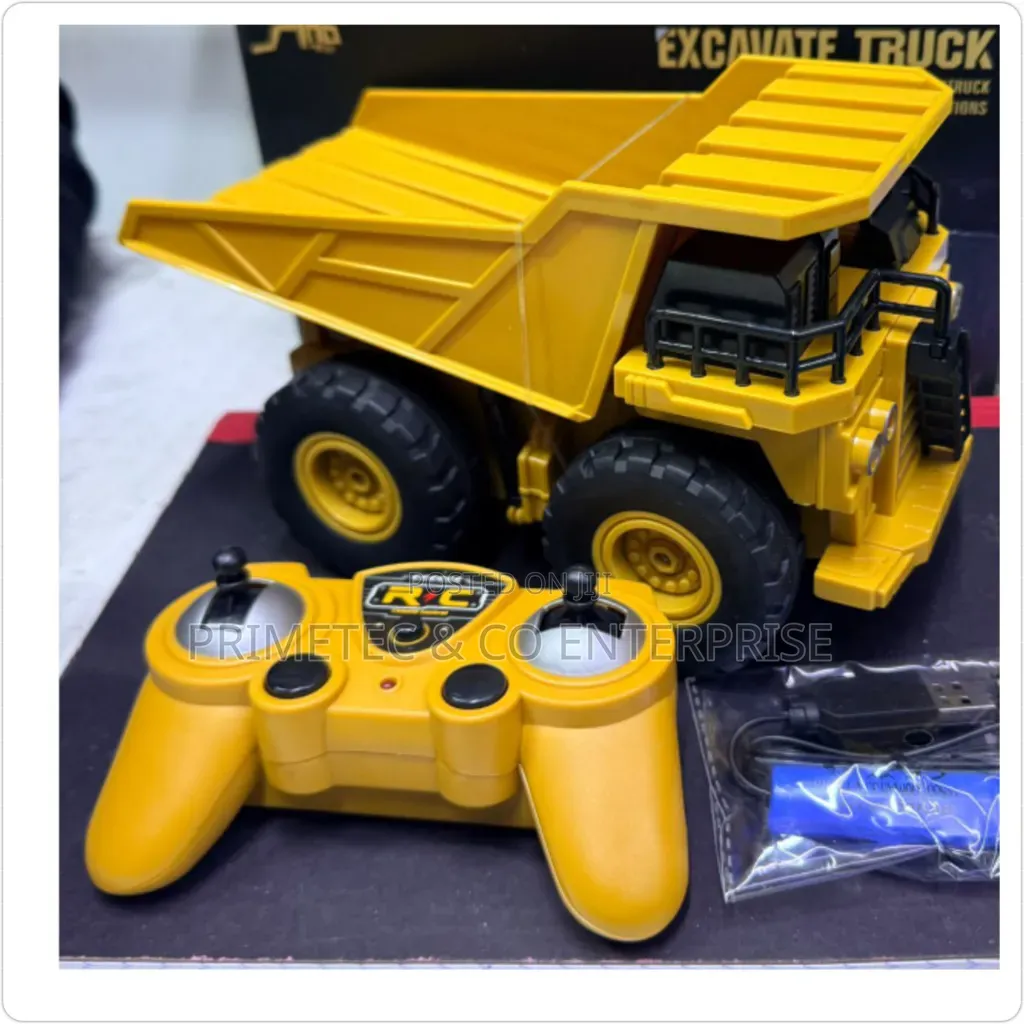 Rechargeable Remote Controlled Dump Truck