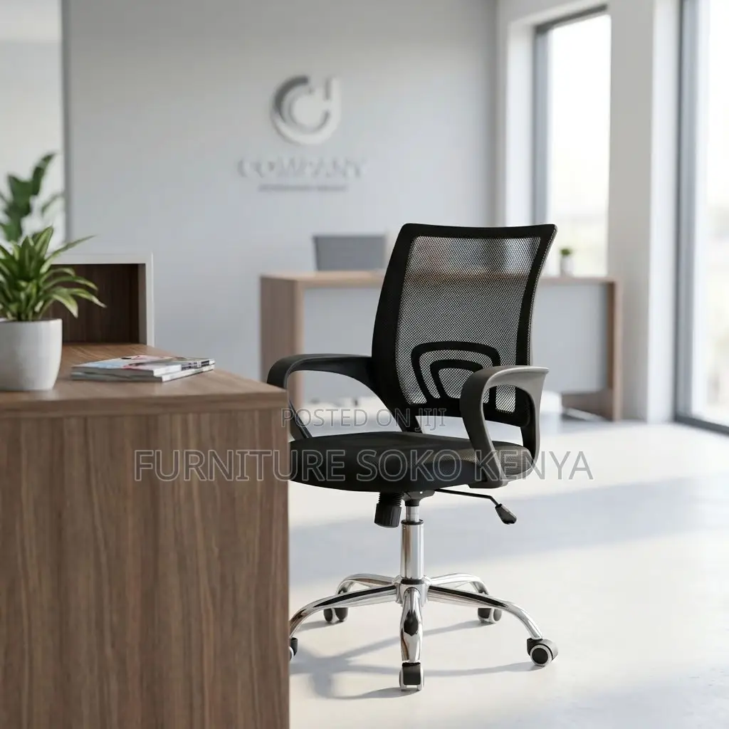 Task Chair : Mid-Back Clerical Mesh Office Chair