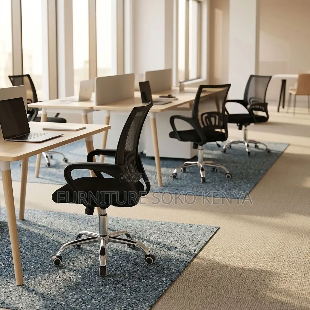 Task Chair : Mid-Back Clerical Mesh Office Chair