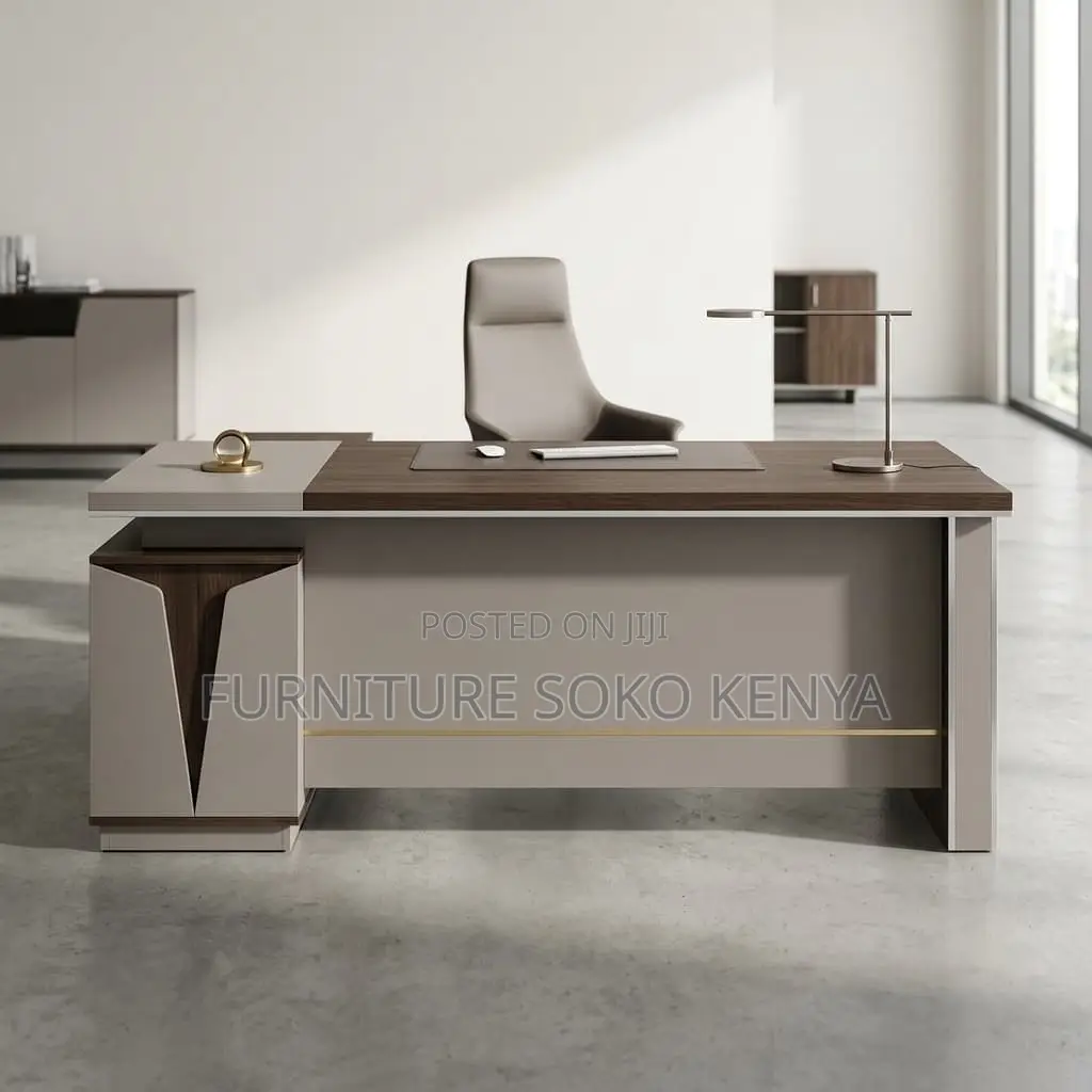 Office Desk : 1.6m Modern Luxury Office Desk
