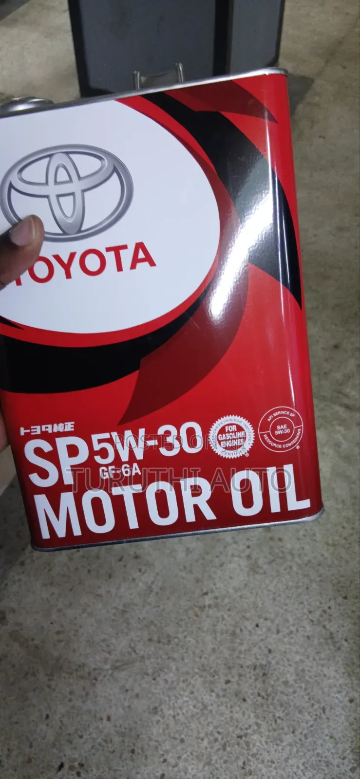 SP 5w-30 Toyota Motor Oil 4litres