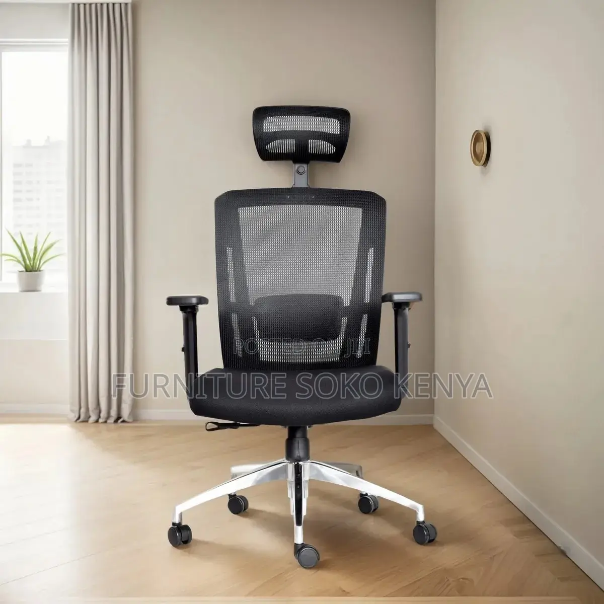 Office Chair : Orthopedic High-Back Mesh Office Chair