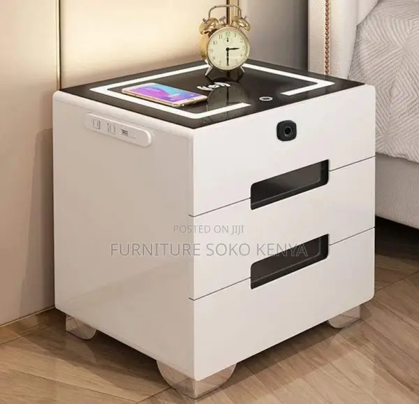 Bedside Drawer : Modern Smart Bedside Table