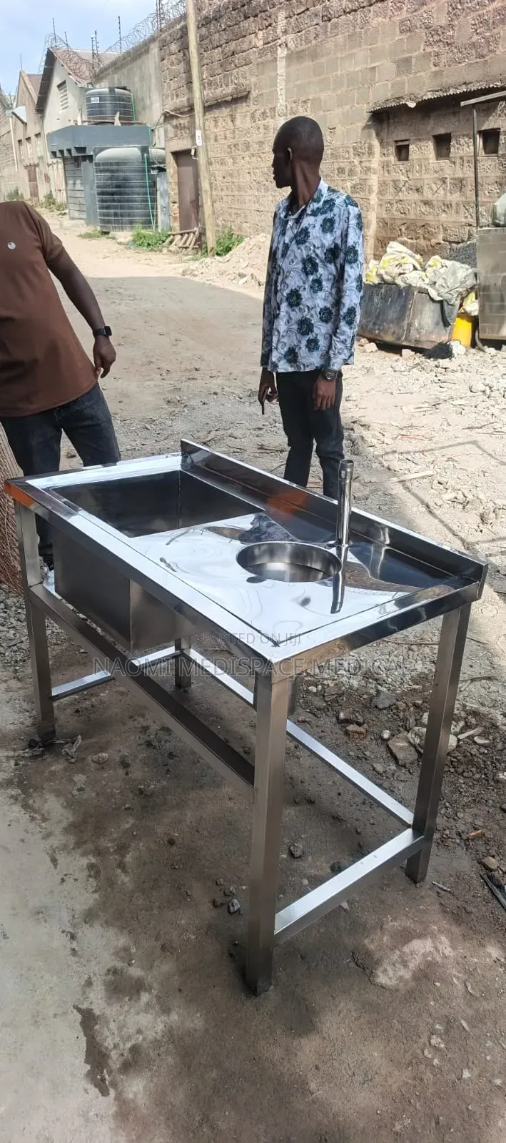 High Quality, Stainless Steel, Hospital Sluice Sink