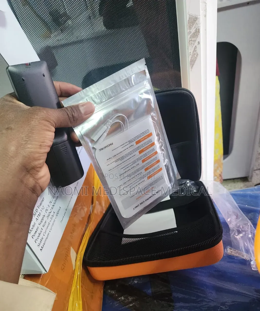 Rechargeable Trainer AED for Nursing Training Manikins
