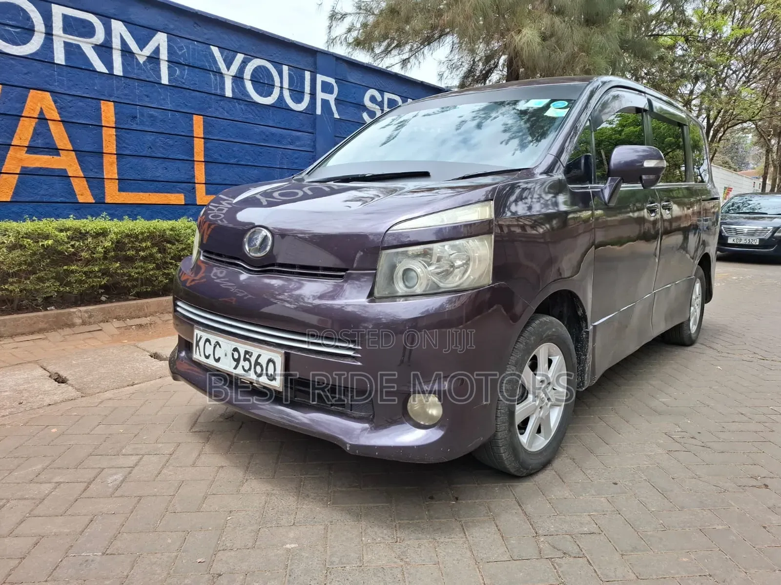 Toyota Voxy 2009 Purple