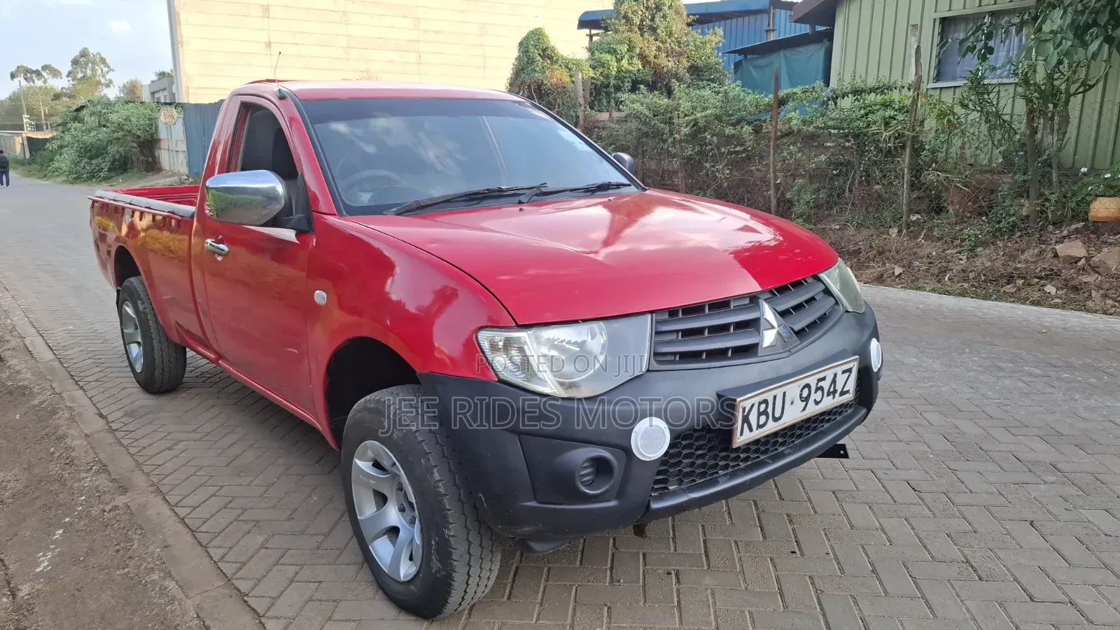 Mitsubishi L200 Single Cab 2.5 TD 2012 Red
