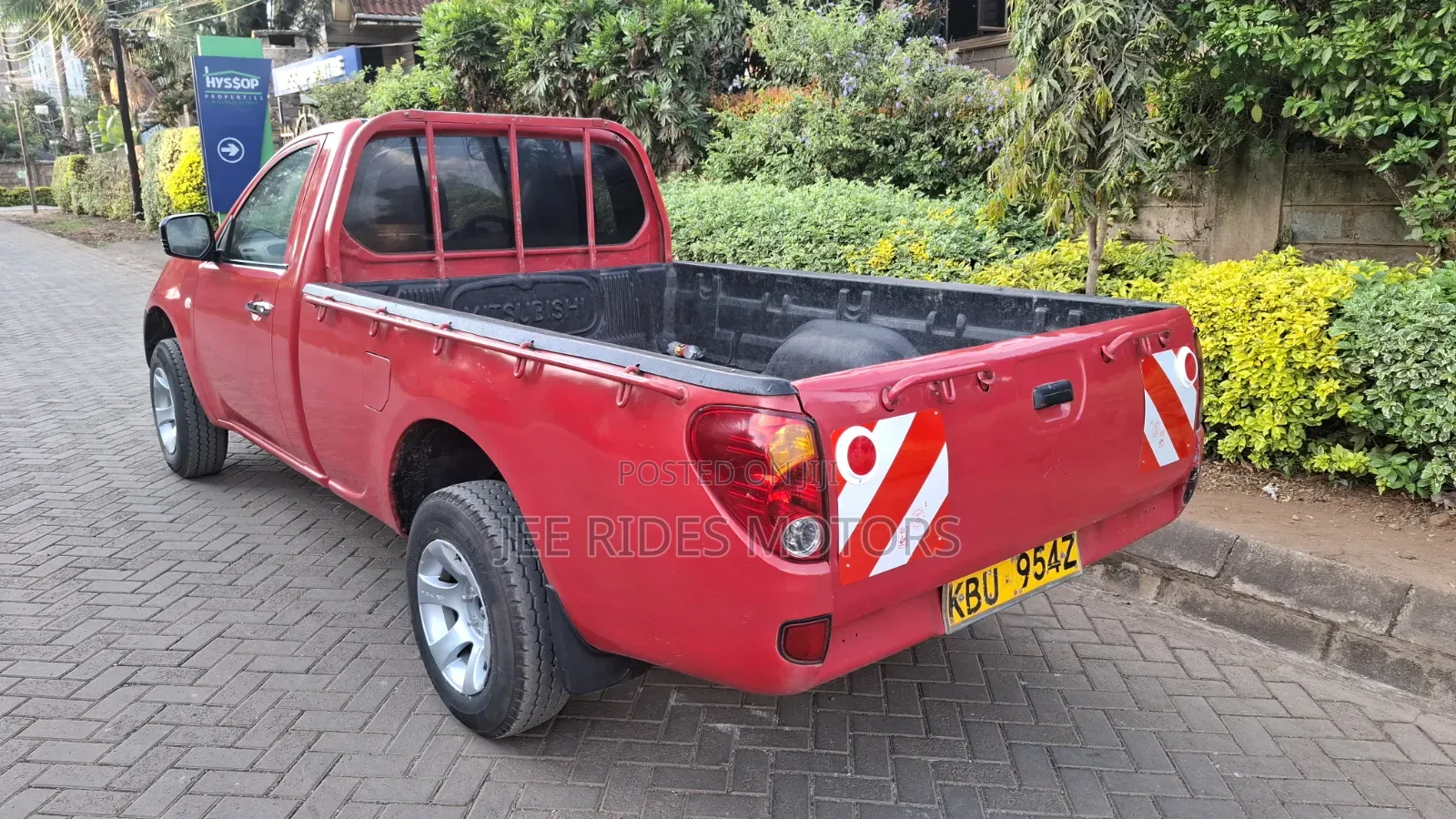 Mitsubishi L200 Single Cab 2.5 TD 2012 Red