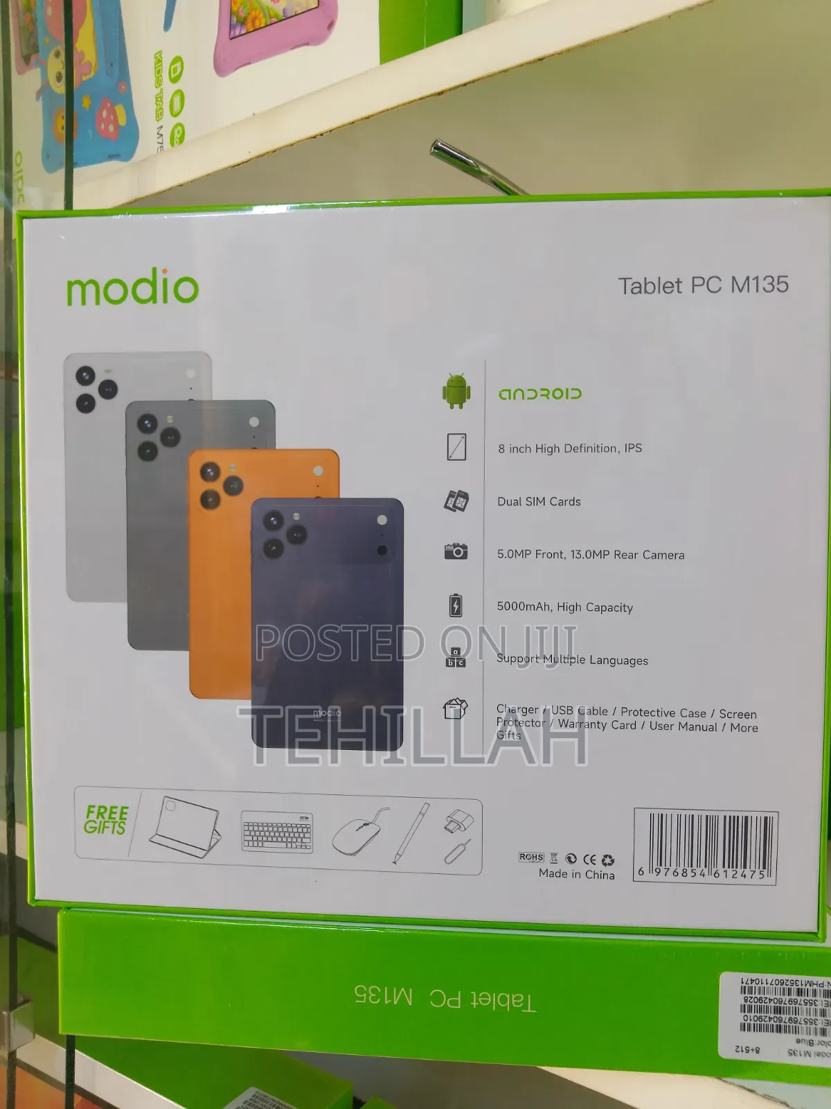 New Modio M136 512 GB Black