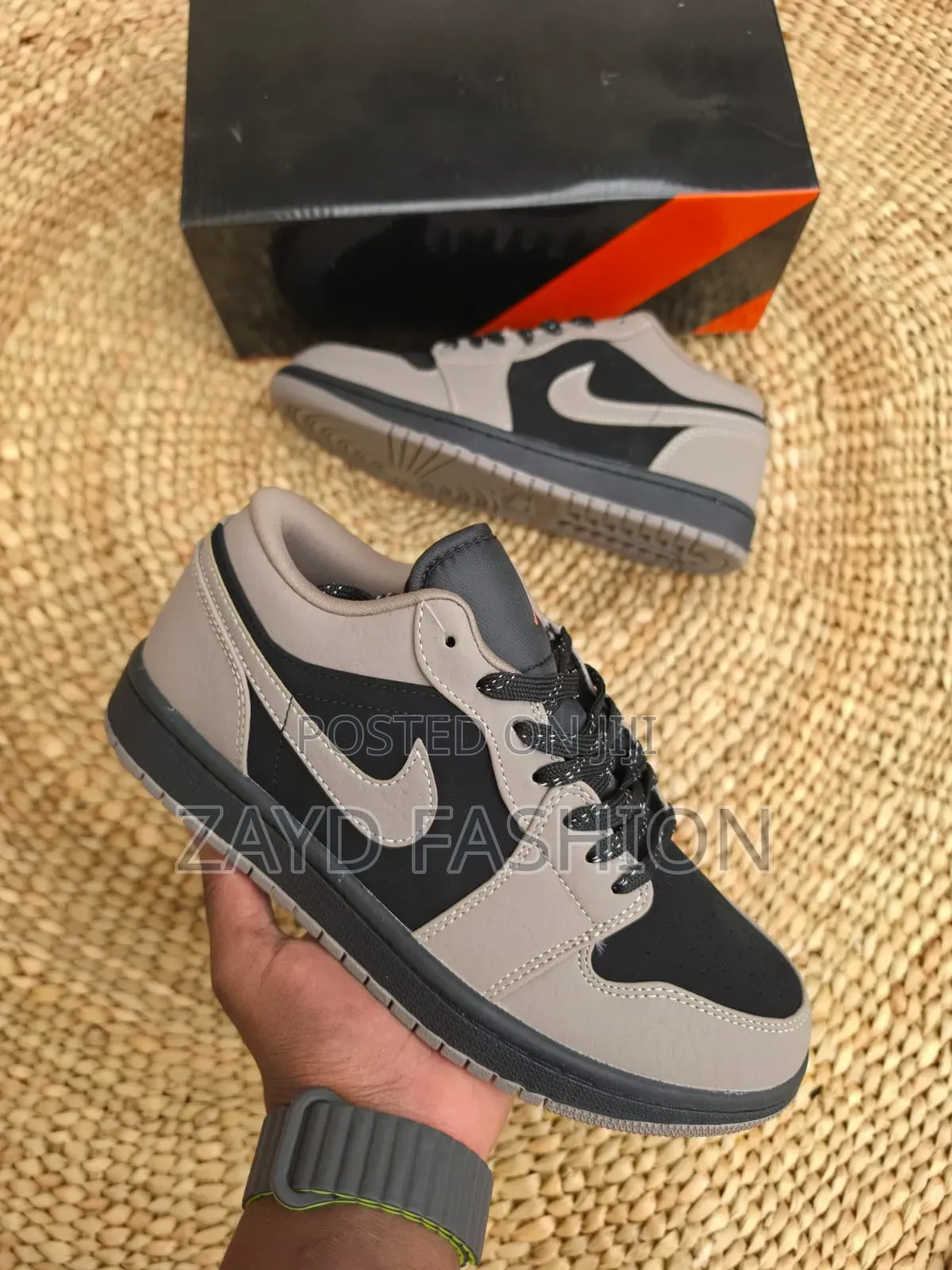 Air Jordan 1 Low Brown Black
