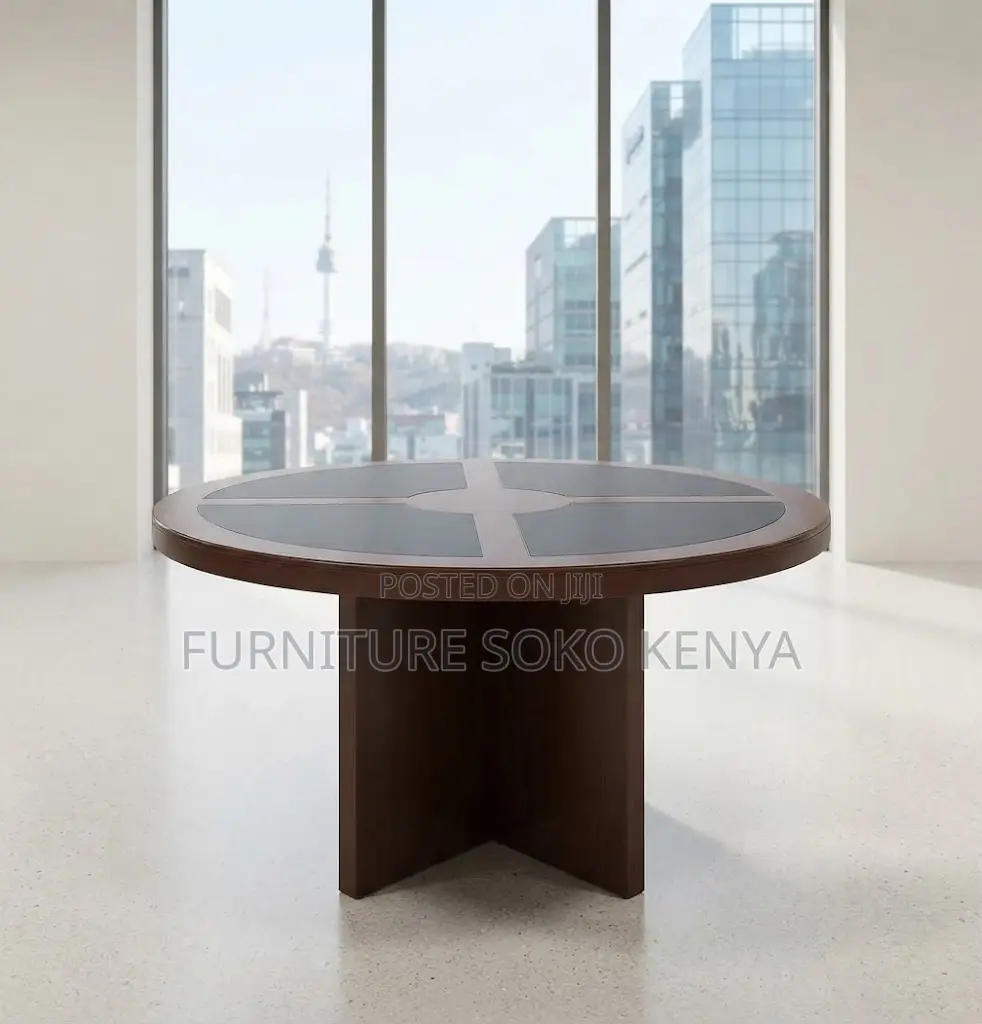 Boardroom Table; 1200MM Executive Round Boardroom Table