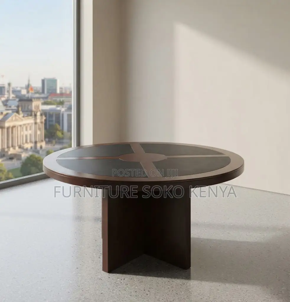 Boardroom Table; 1200MM Executive Round Boardroom Table