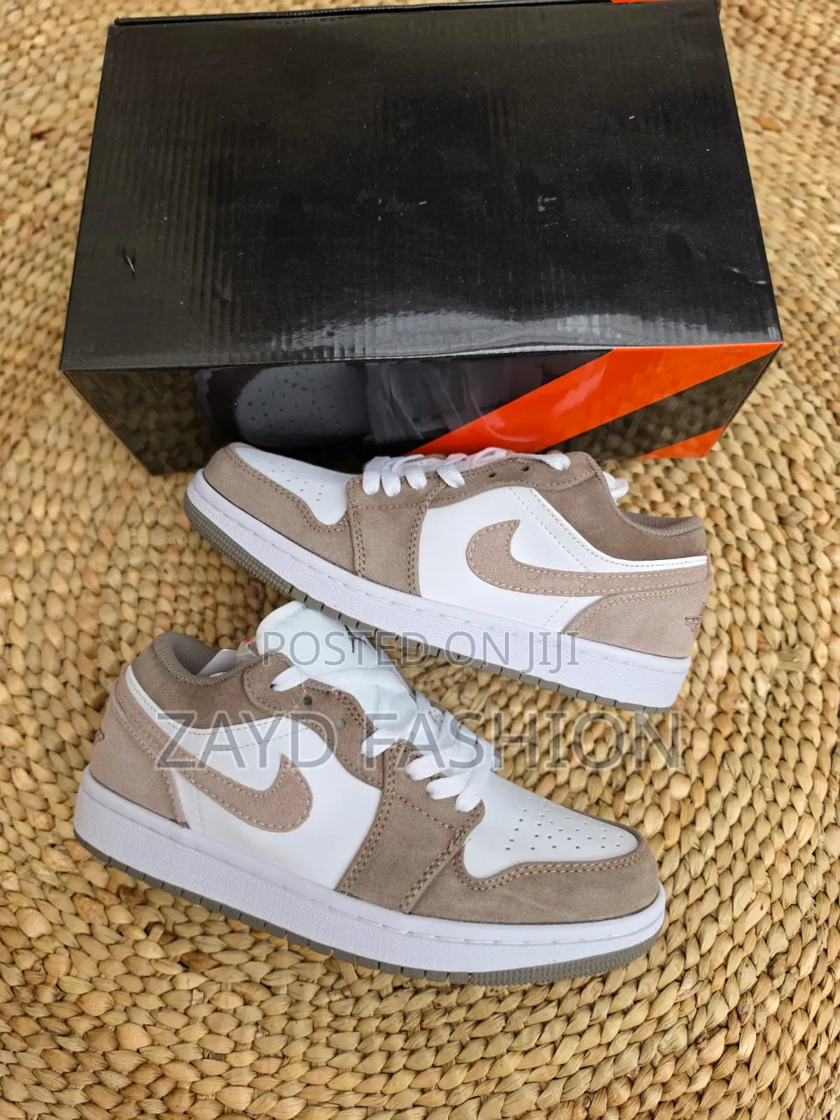 Air Jordan 1 Low Brown White