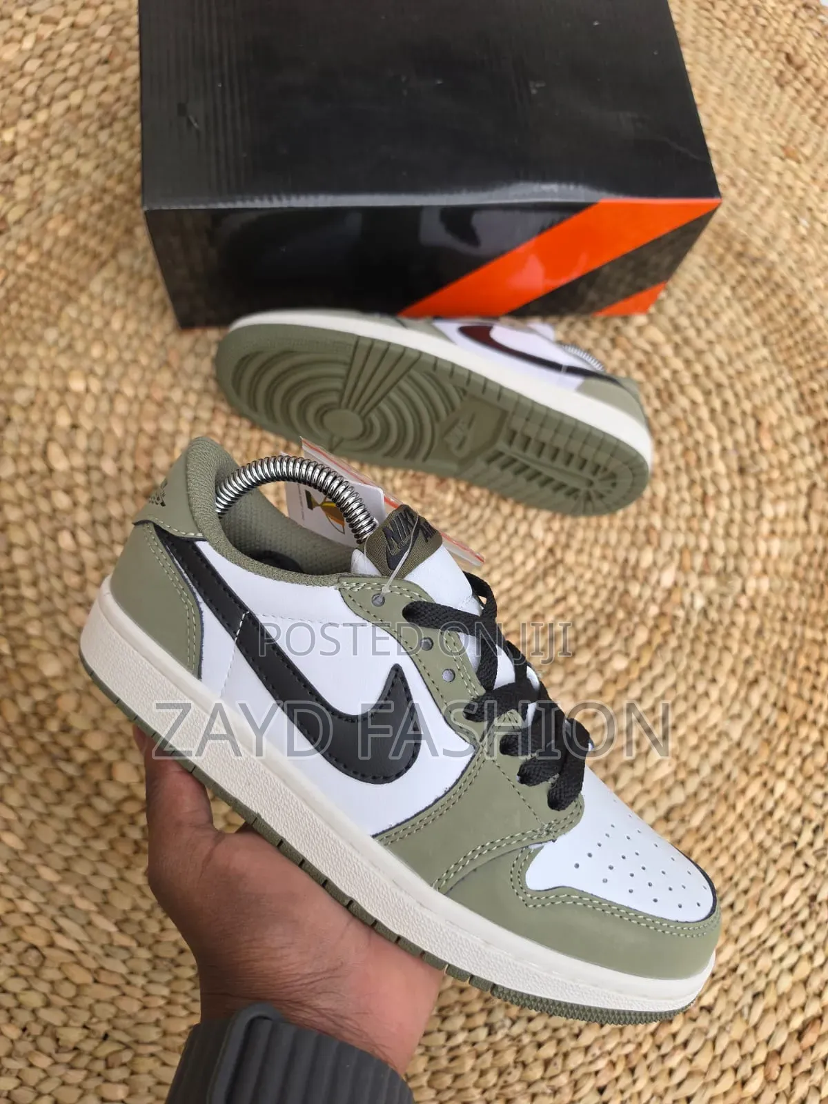 Air Jordan 1 Low Og Medium Olive