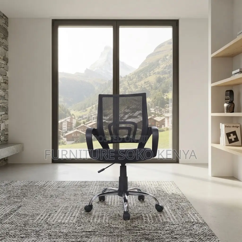 Office Chairs; Office Secretaries Chair With Medium Support Back
